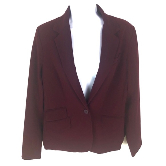 New York & Company Jackets & Blazers - New York & Co. Women's Purple Blazer 10